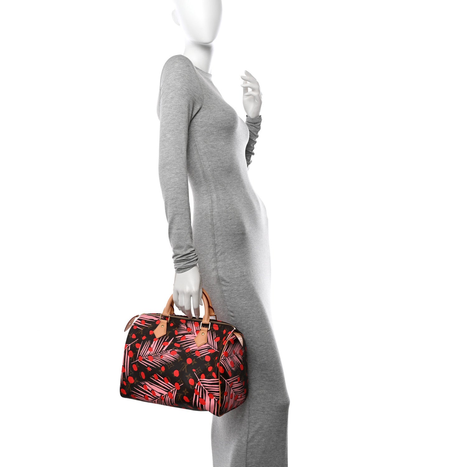 Louis Vuitton Monogram Jungle Dots Speedy 30 Sugar Pink Poppy 2 of 10