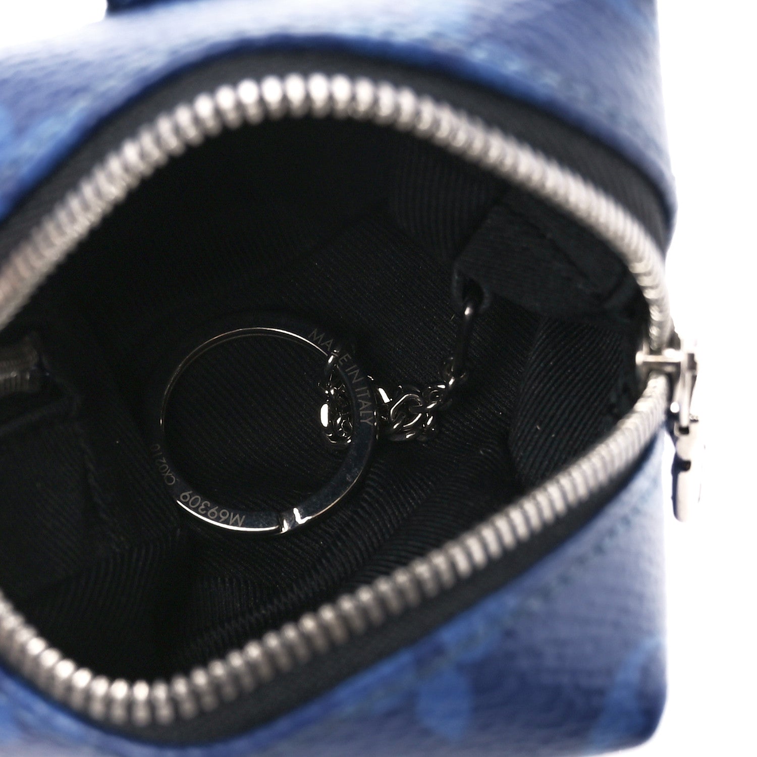 Louis Vuitton Taigarama Box Pouch Bag Charm Cobalt 5 of 9