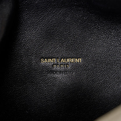Saint Laurent Lambskin Quilted Icarino Bag Dark Strong Moss 6 of 10
