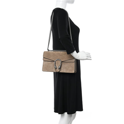 Gucci Suede Small Dionysus Shoulder Bag Taupe 3 of 11