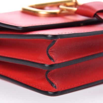 Valentino Garavani Smooth Calfskin Mini Vring Crossbody Bag Rouge Pur 7 of 8