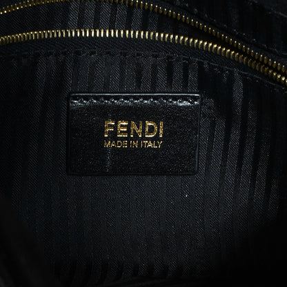 Fendi Patent FF Embossed Forever Mama Baguette Black 6 of 9