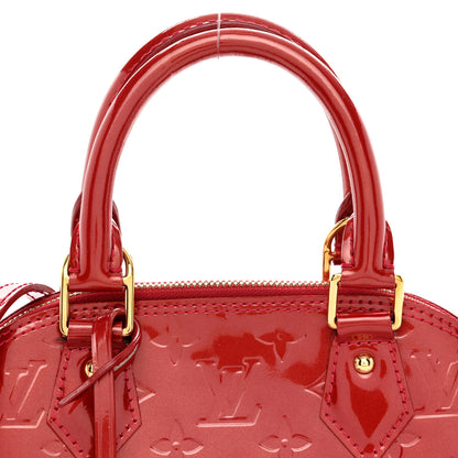 Louis Vuitton Vernis Alma BB Pomme D'Amour 5 of 10