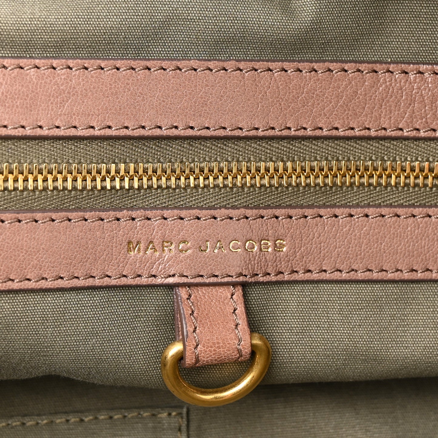 Lacquered Goatskin Quilted Karlie Satchel Brown