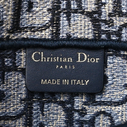 Christian Dior Oblique Slim Saddle Pouch Blue 6 of 10