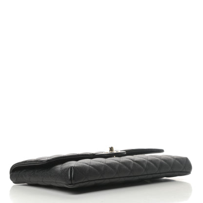Chanel Caviar Quilted Flap Clutch Black 4 of 7