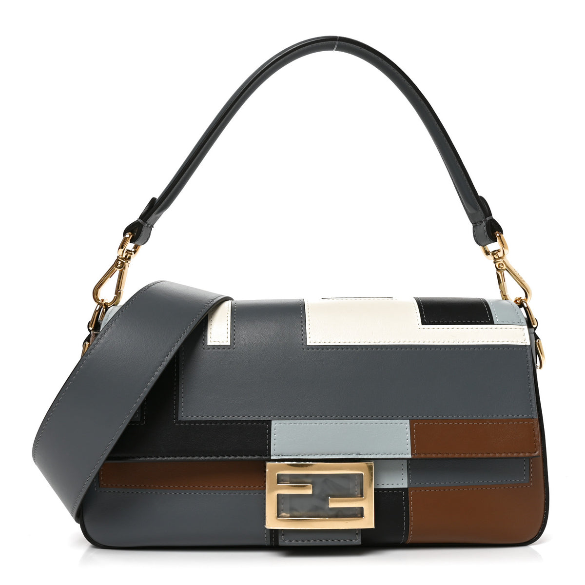 Vitello Grace Intarsio Geometric Multicolor