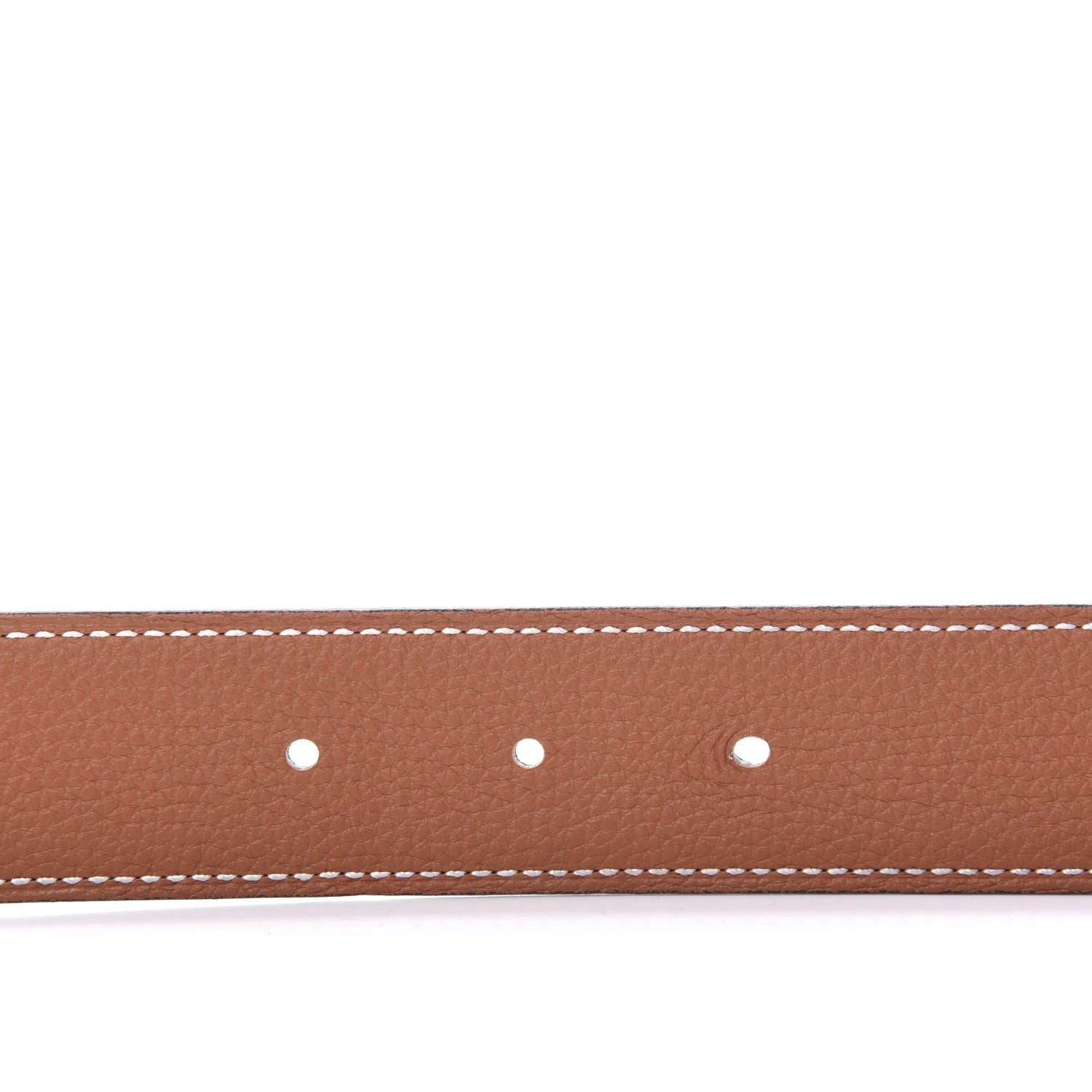 Hermes Box Togo 32mm H Belt 95 Black Gold 4 of 6