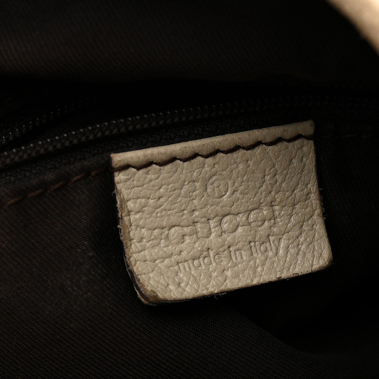 Monogram Medium Abbey Shoulder Bag Off White
