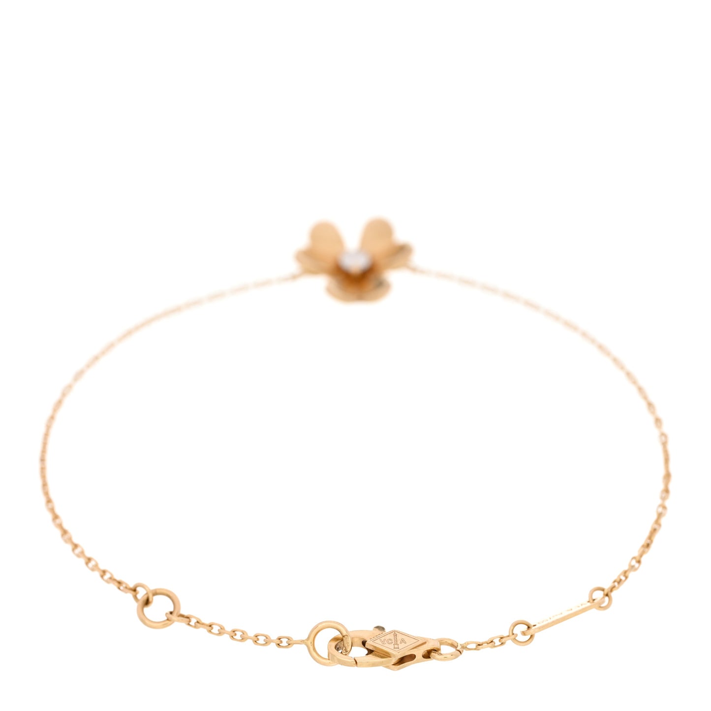 18K Yellow Gold Diamond Mini Frivole Bracelet