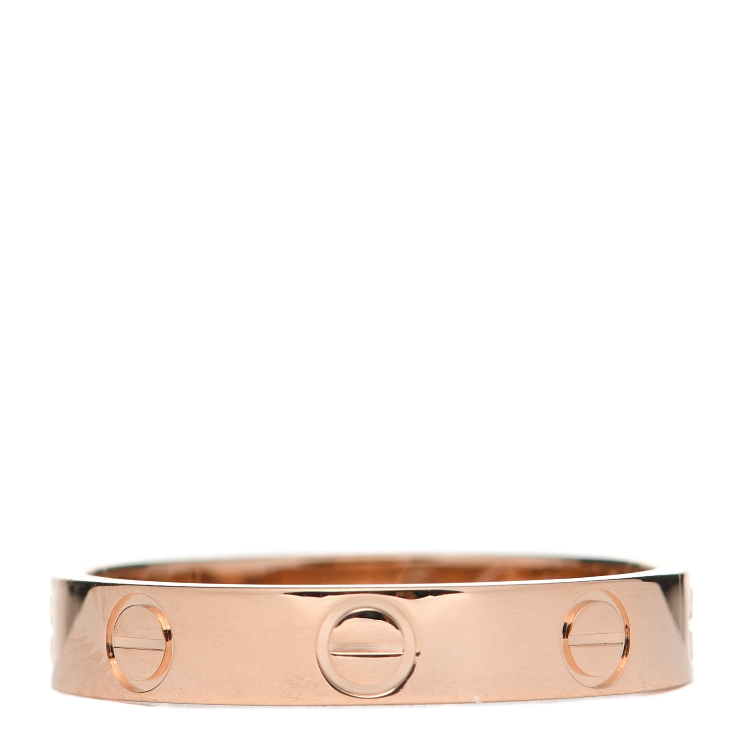 Cartier 18K Pink Gold 3.5mm LOVE Wedding Band Ring 54 7 5 of 10
