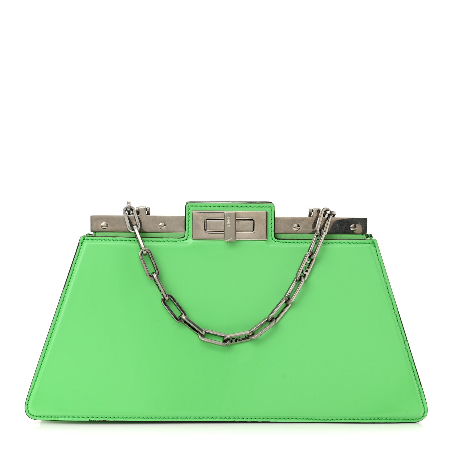 Fendi Shiny Nappa Peekaboo Cut Edamame 1 of 14