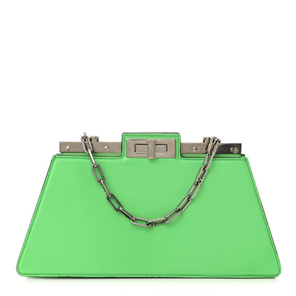 Fendi Shiny Nappa Peekaboo Cut Edamame 1 of 14