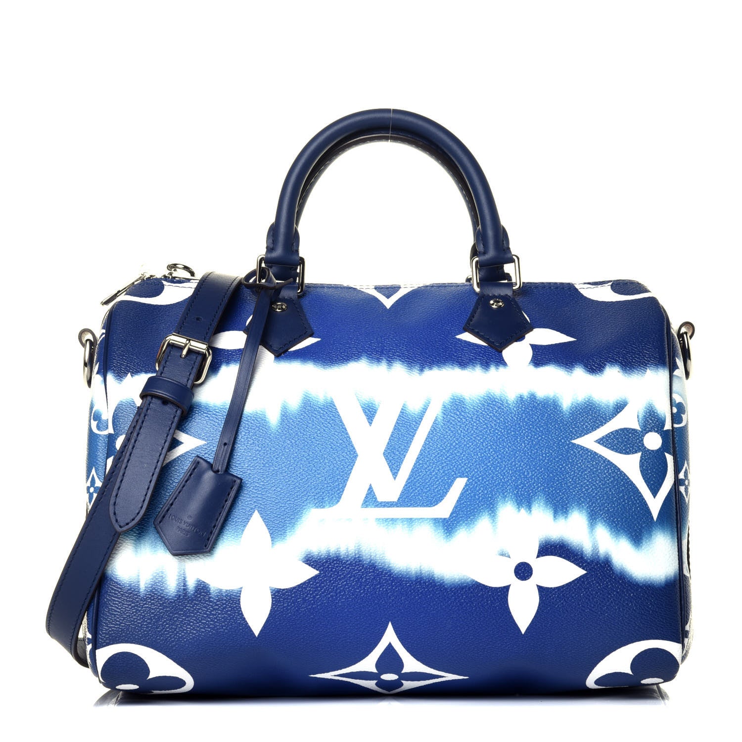 Louis Vuitton Monogram Escale Speedy Bandouliere 30 Blue 1 of 10
