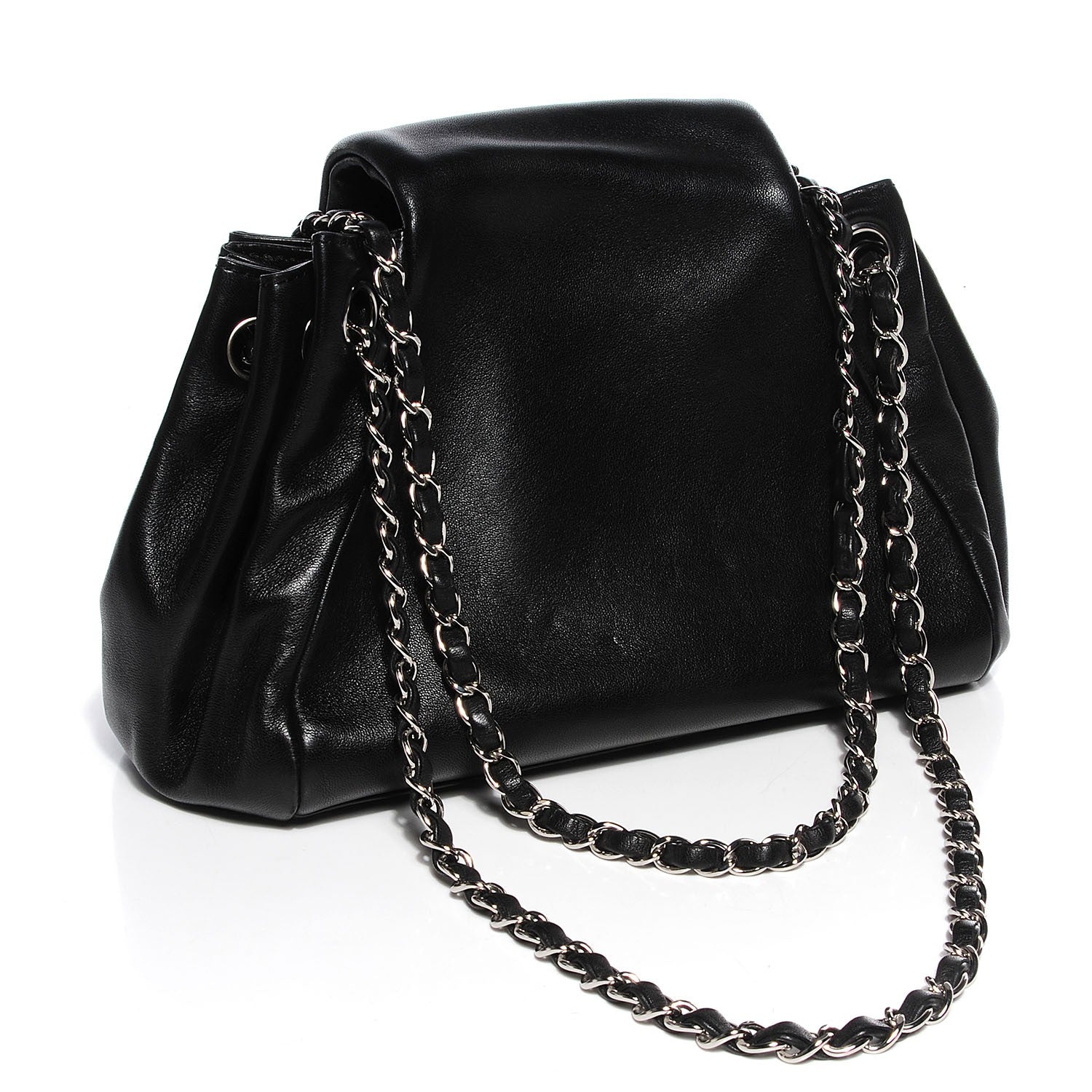 Chanel Lambskin Sensual Medium Flap Black 3 of 8
