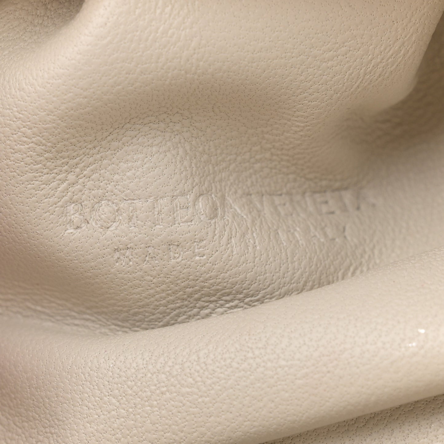 Metallic Crinkled Lambskin The Mini Pouch Oro