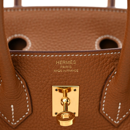 Hermes Togo Birkin 25 Gold 6 of 11