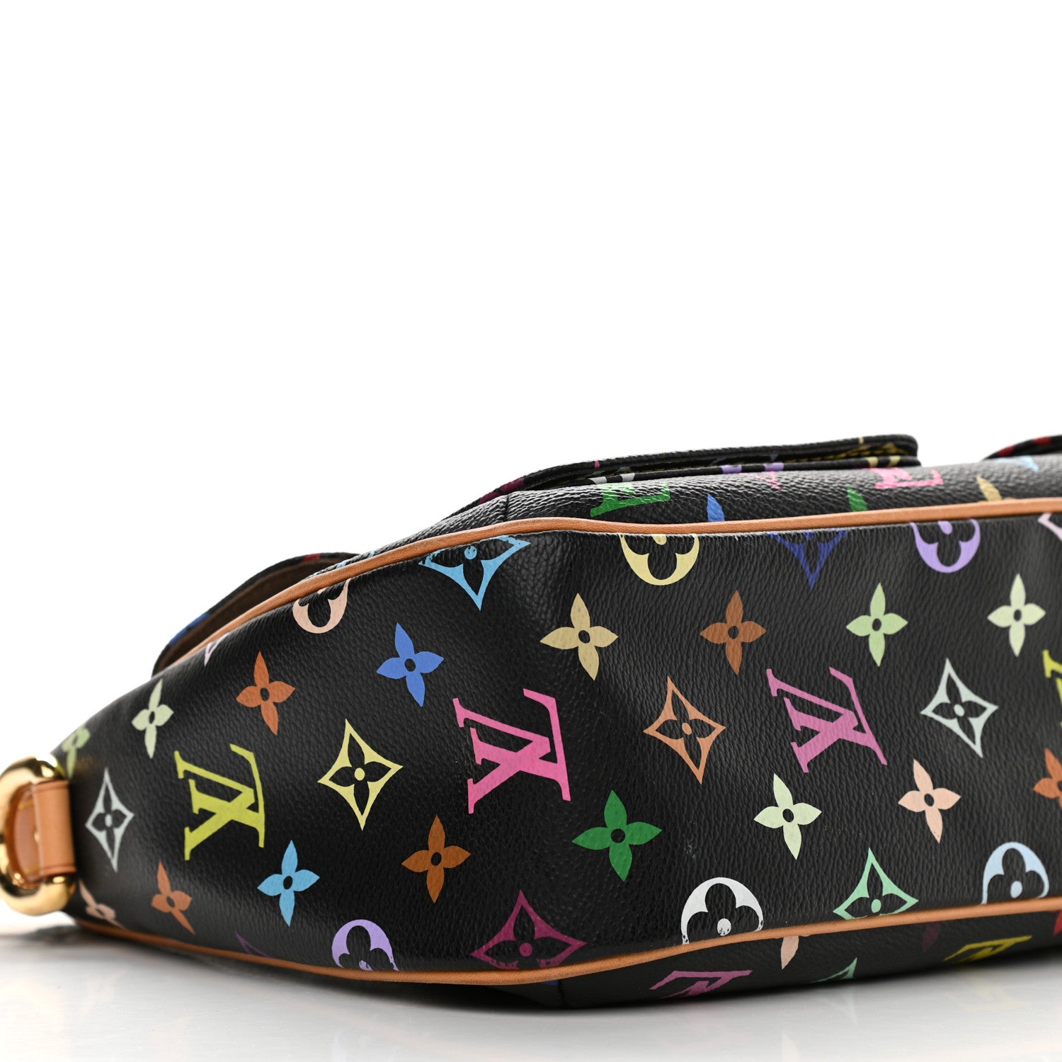 Louis Vuitton Monogram Multicolor Lodge GM Black 8 of 10