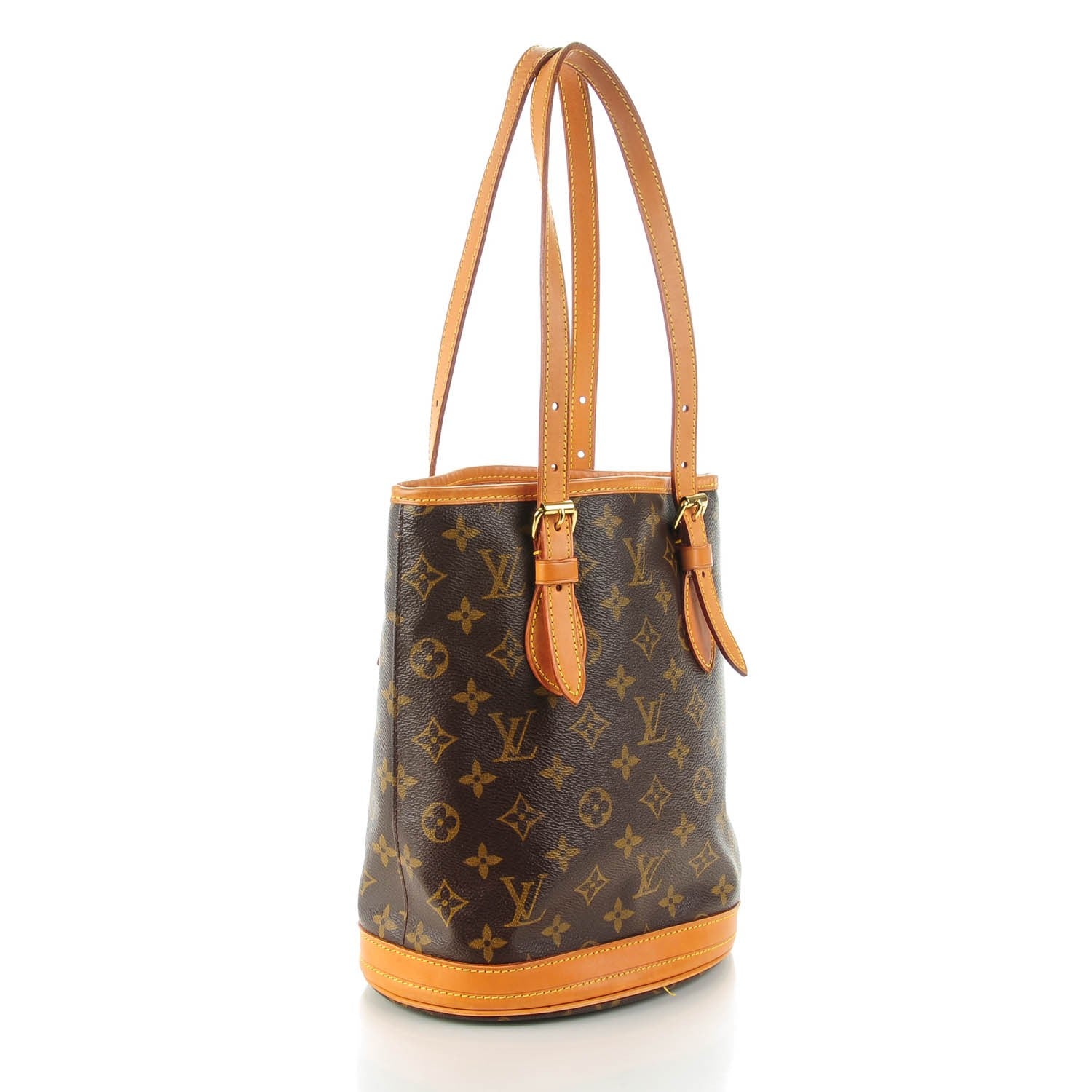 Louis Vuitton Monogram Petit Bucket 23 4 of 10