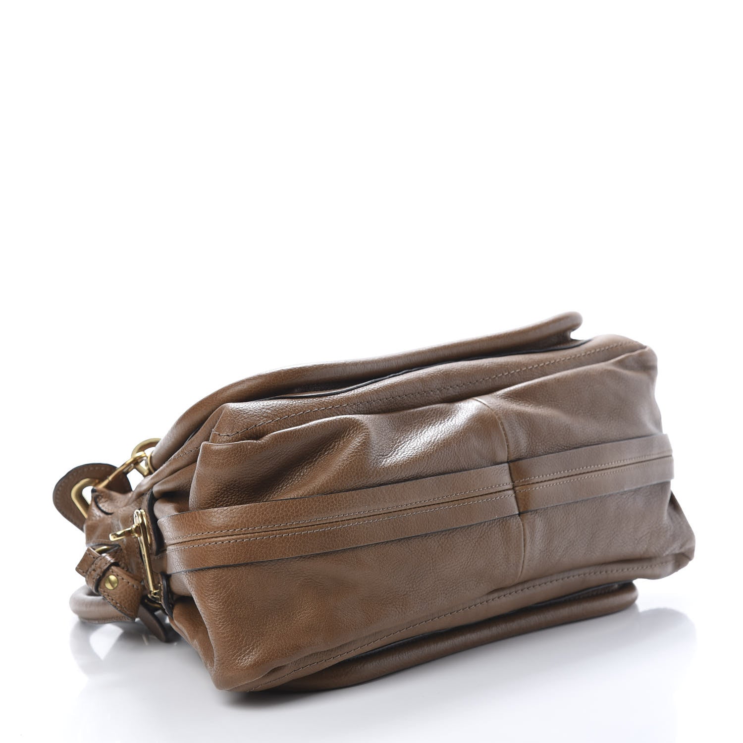 Chloe Calfskin Large Paraty Speculoos Brown 4 of 16