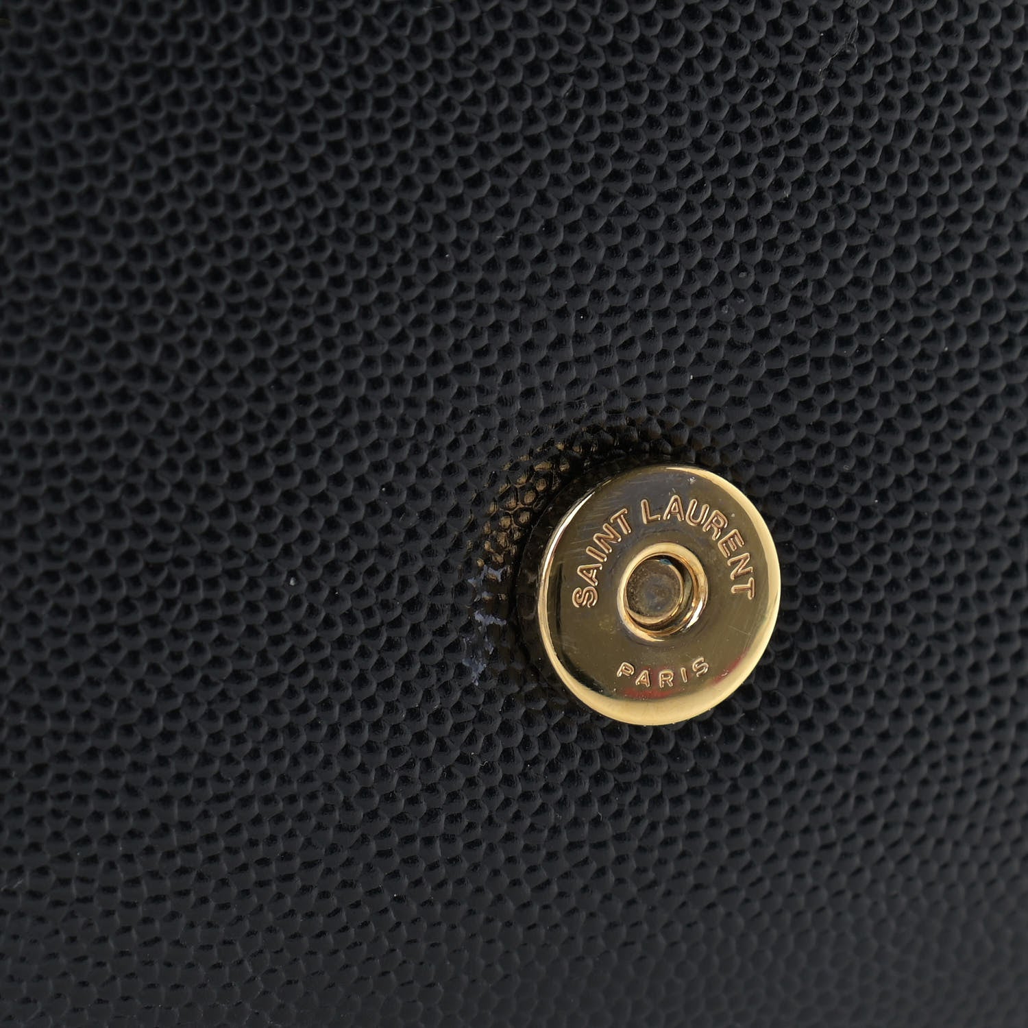 Saint Laurent Grain De Poudre Small Monogram Kate Satchel Black 7 of 11