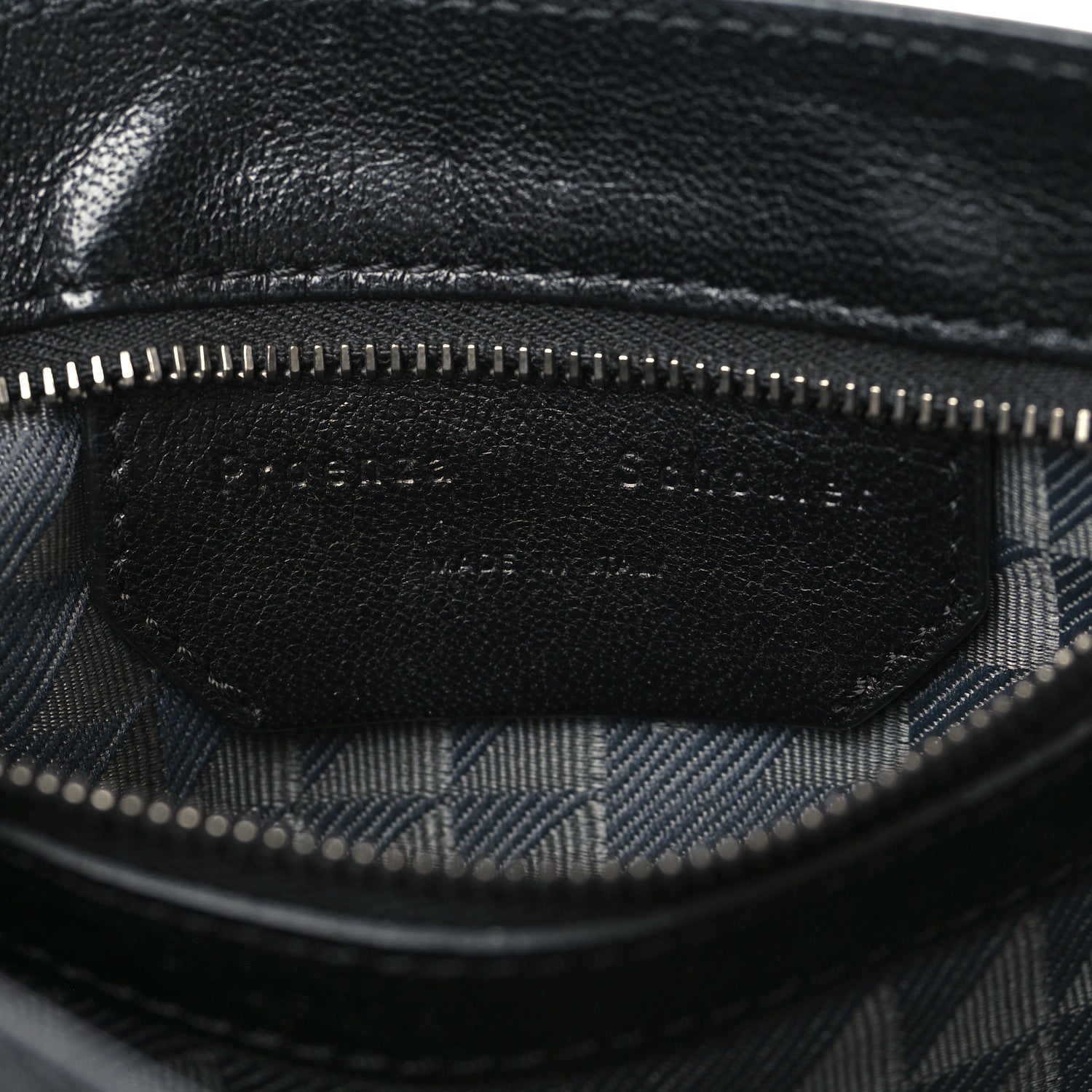 Proenza Schouler Lambskin Fringe PS1 Crossbody Pouch Black 6 of 6