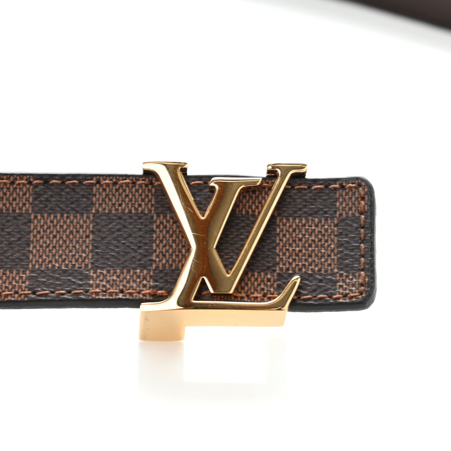 Louis Vuitton Mini Monogram 25mm LV Initiales Belt 85 34 8 of 8