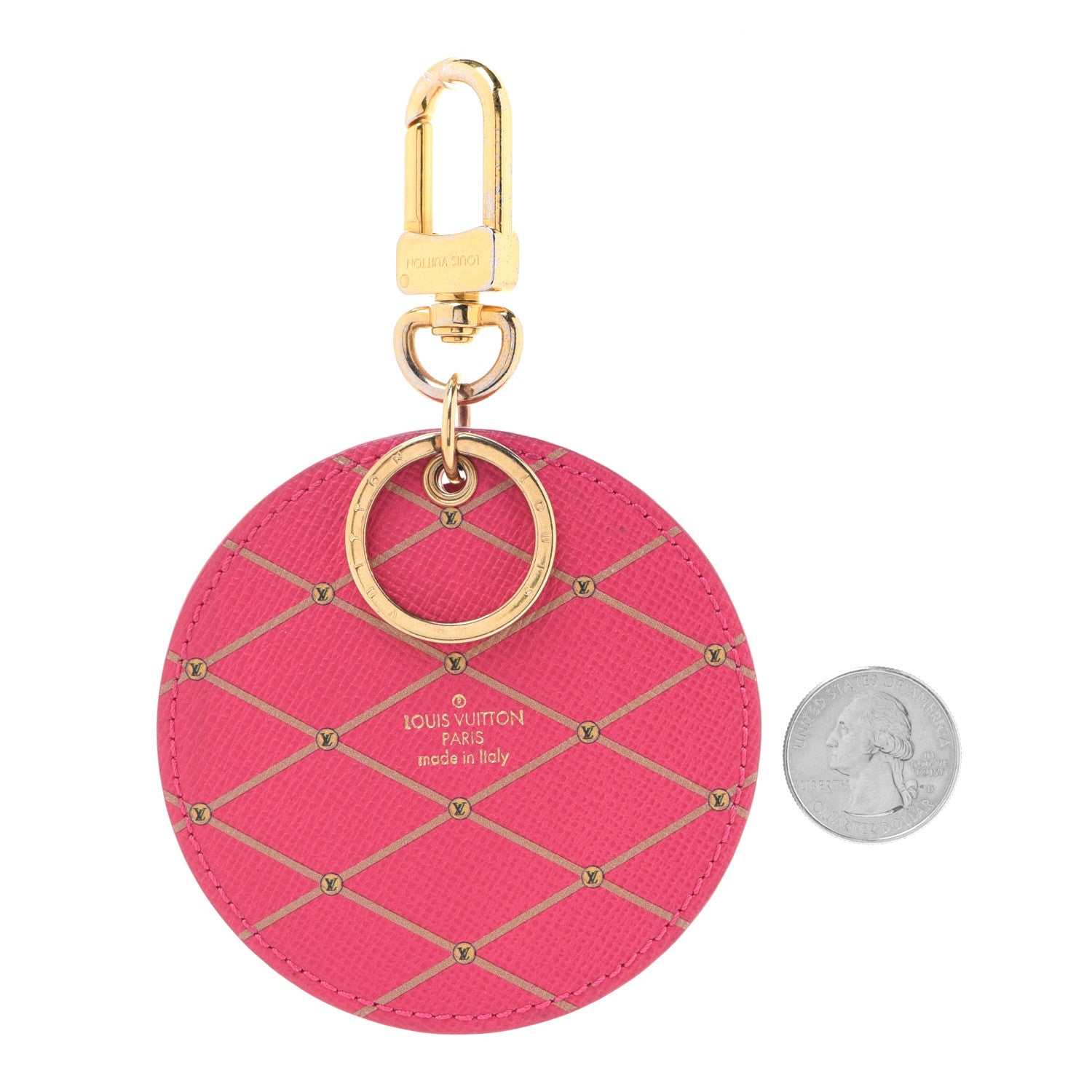 Louis Vuitton Monogram Summer Trunks Bag Charm Key Holder 2 of 7