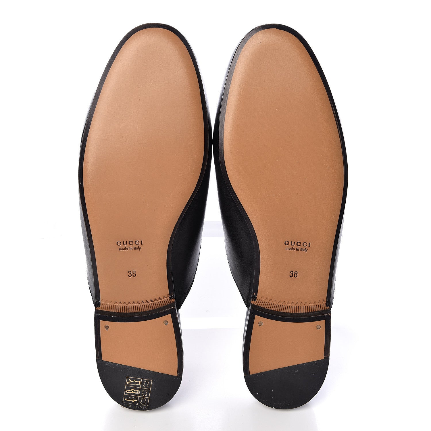 Gucci Calfskin Womens Princetown Slippers 38 Black 5 of 9