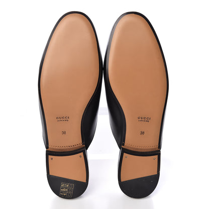 Gucci Calfskin Womens Princetown Slippers 38 Black 5 of 9
