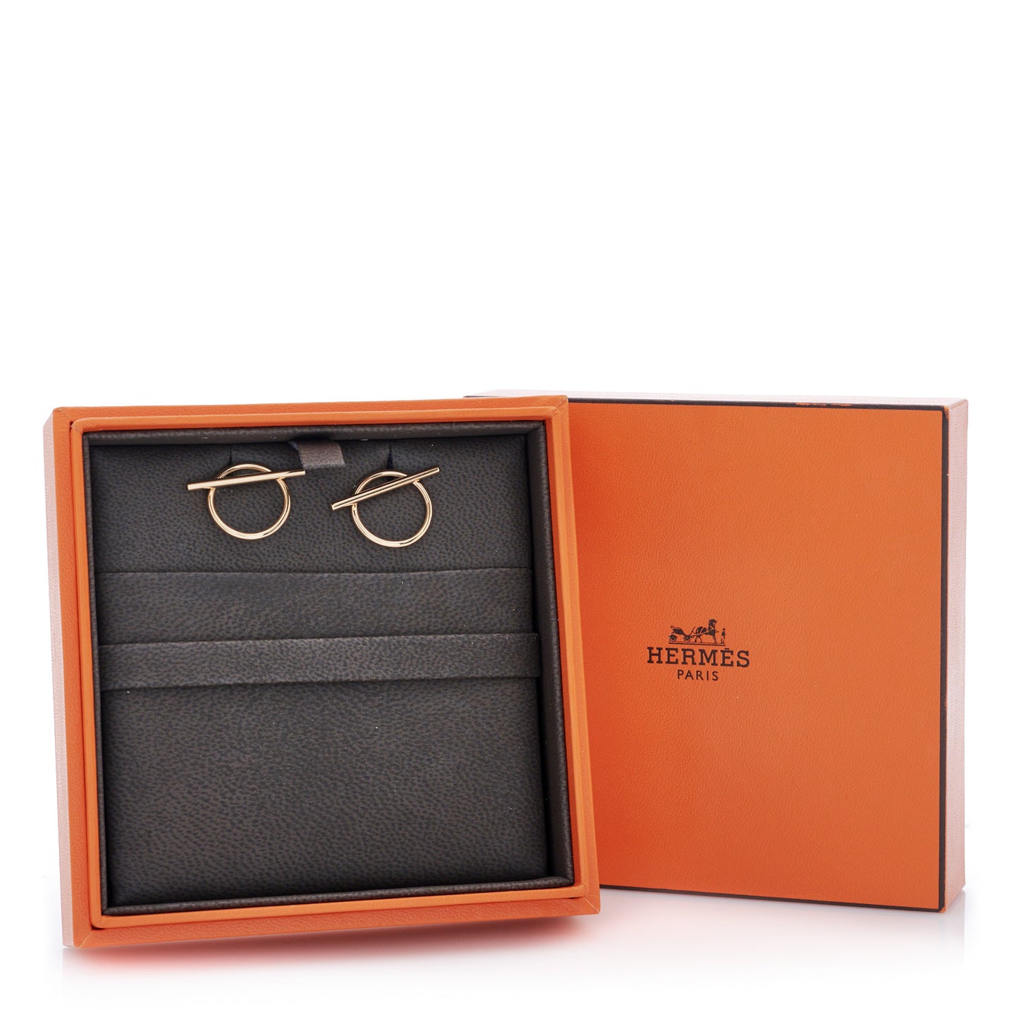 18K Rose Gold MM Echappee Earrings