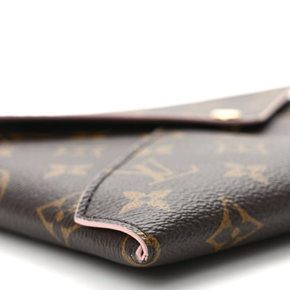 Louis Vuitton Monogram Large Kirigami Pochette Insert Rose Ballerine 7 of 9