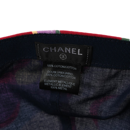 Chanel Cotton CC Cap Hat Multicolor 8 of 8