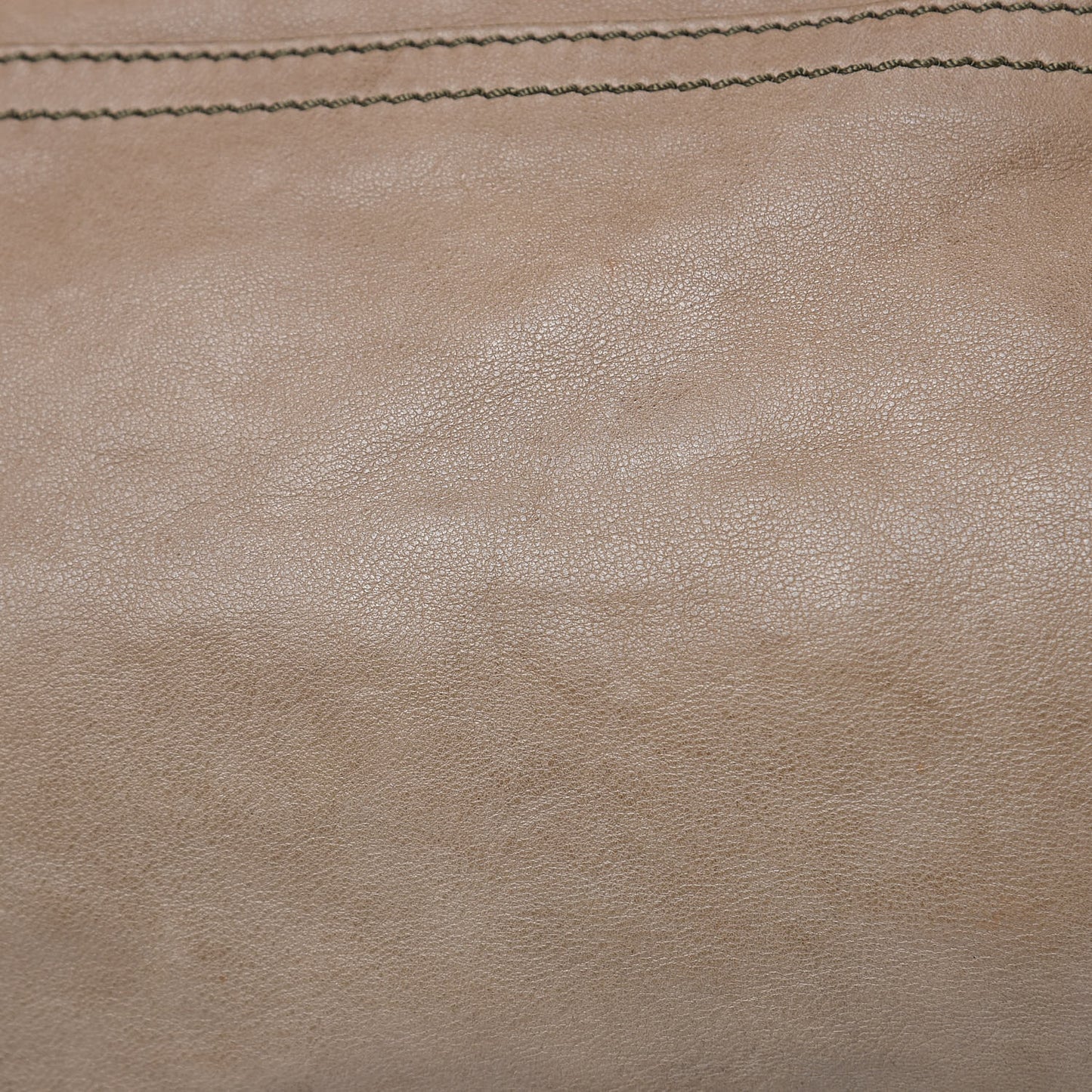 Washed Lambskin Large Studded Pandora Beige