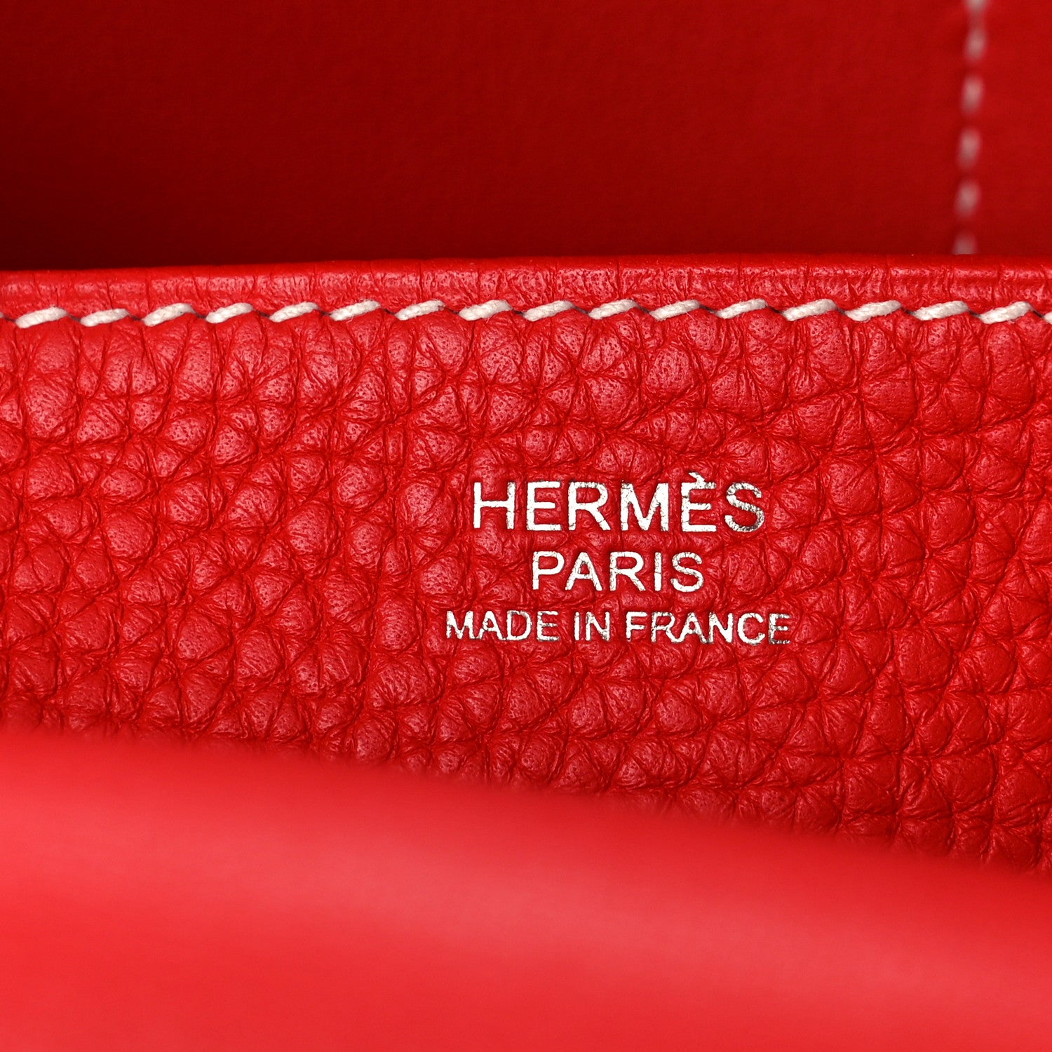 Hermes Taurillon Clemence Halzan 31 Rouge De Coeur 6 of 8