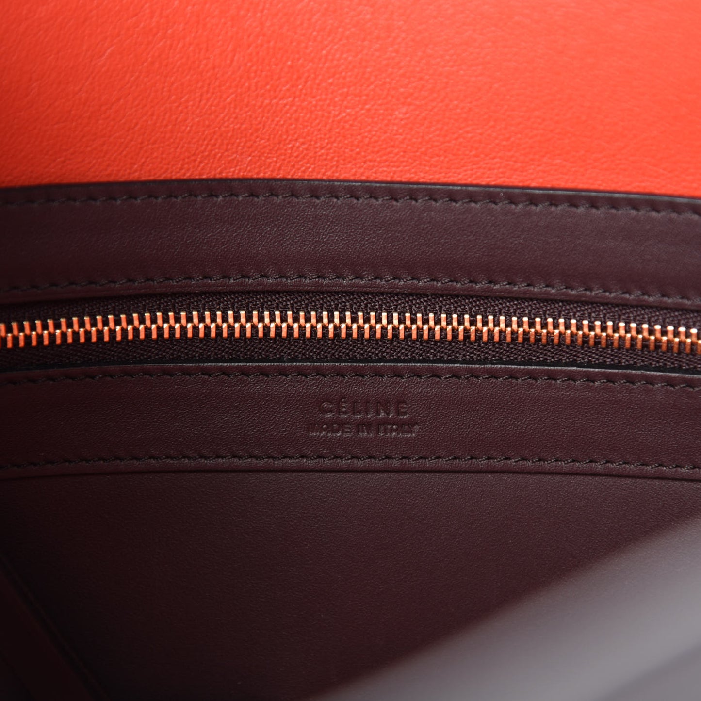 Smooth Calfskin Small Belt Cabas Phantom Dark Brown