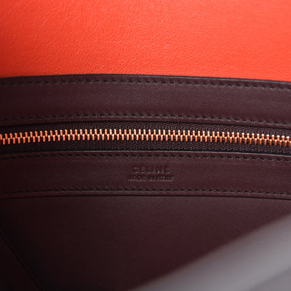 Celine Smooth Calfskin Small Belt Cabas Phantom Dark Brown 8 of 9