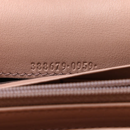 Gucci Microguccissima Bow Continental Wallet Soft Pink 7 of 7
