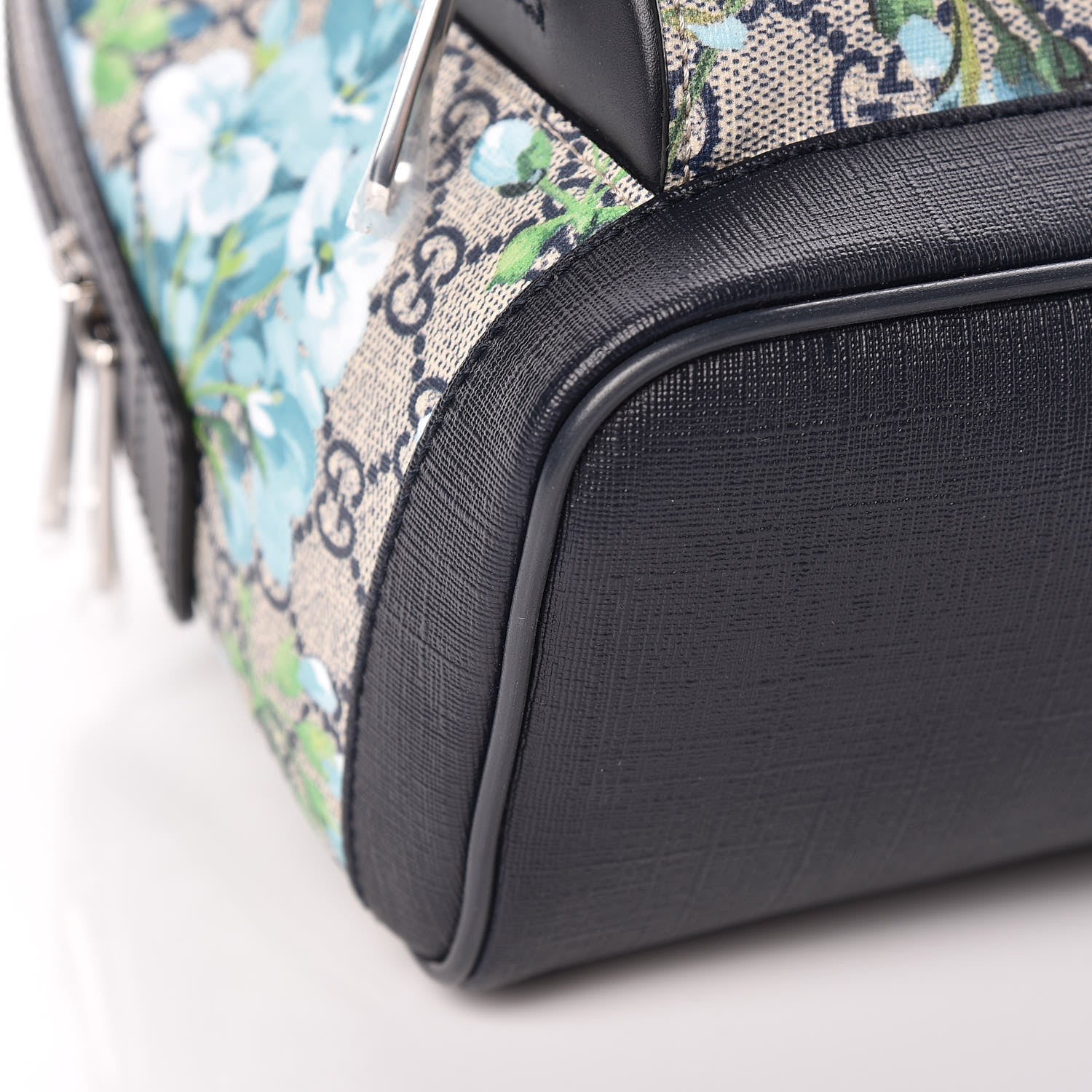 Gucci GG Supreme Monogram Blooms Small Day Backpack Blue 9 of 10