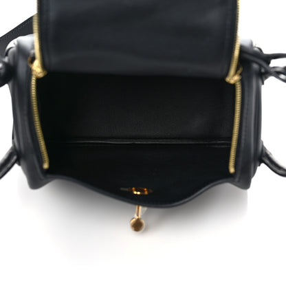 Hermes Swift Matte Alligator Mini Touch Lindy 20 Black 5 of 9