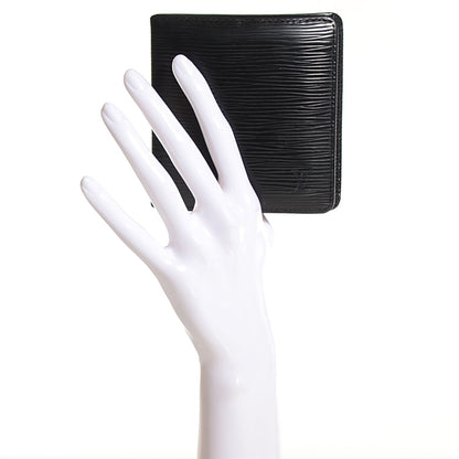 Louis Vuitton Epi Billfold Wallet 6 Slot Black 2 of 7