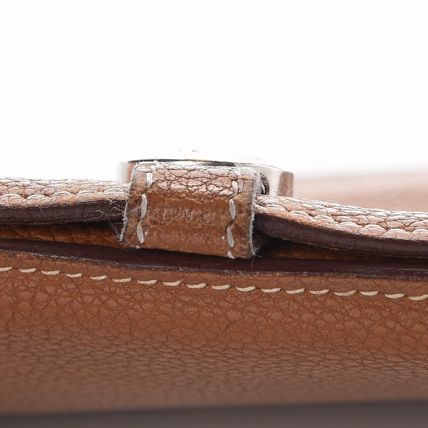 Taurillon Clemence Dogon Duo Wallet Gold