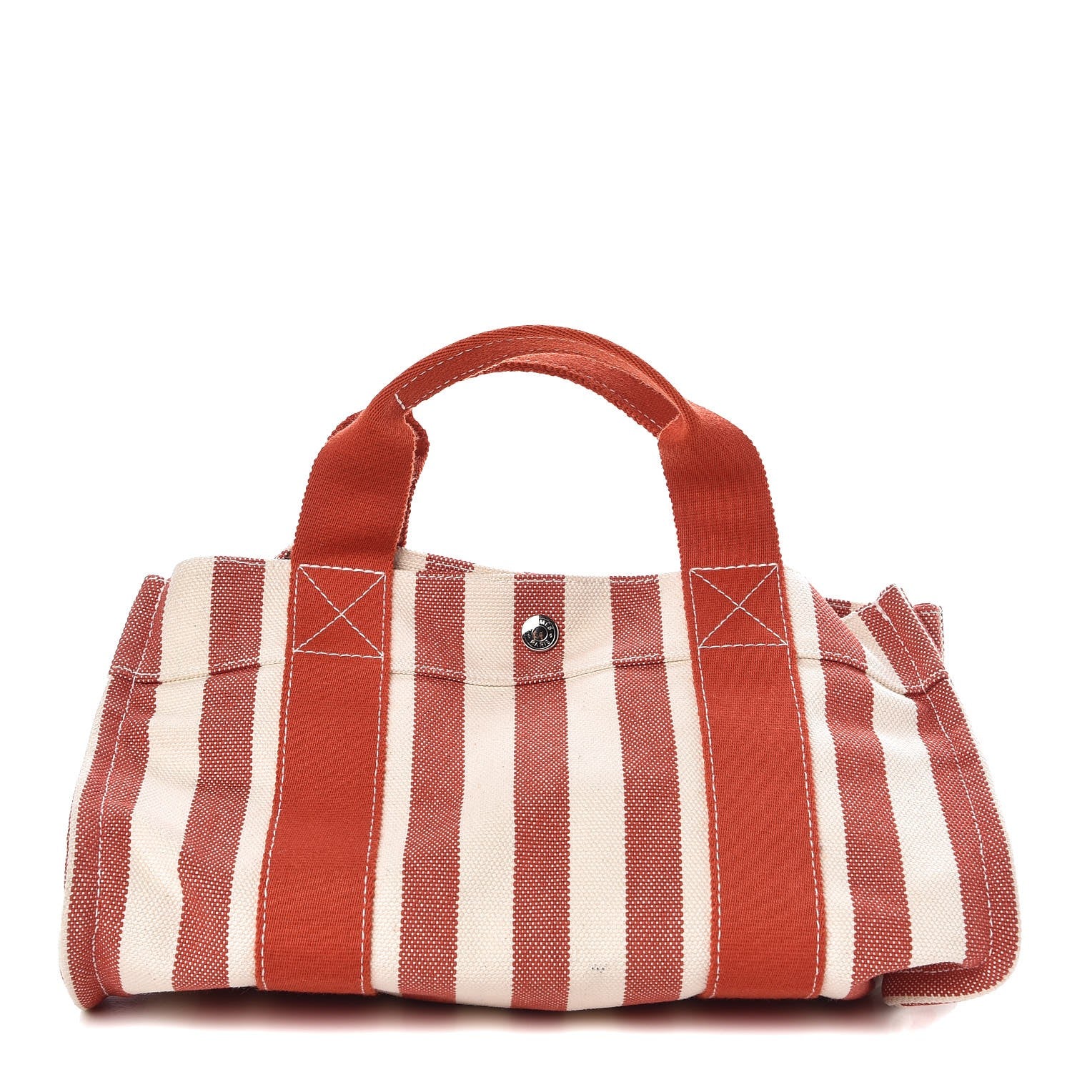 Hermes Canvas Striped Cannes PM 1 of 11