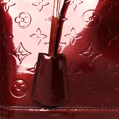 Louis Vuitton Vernis Alma PM Rouge Fauviste 8 of 11