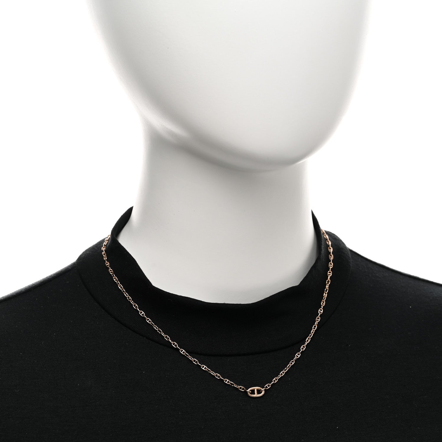Hermes 18K Rose Gold TPM Farandole Pendant Necklace ST 2 of 5