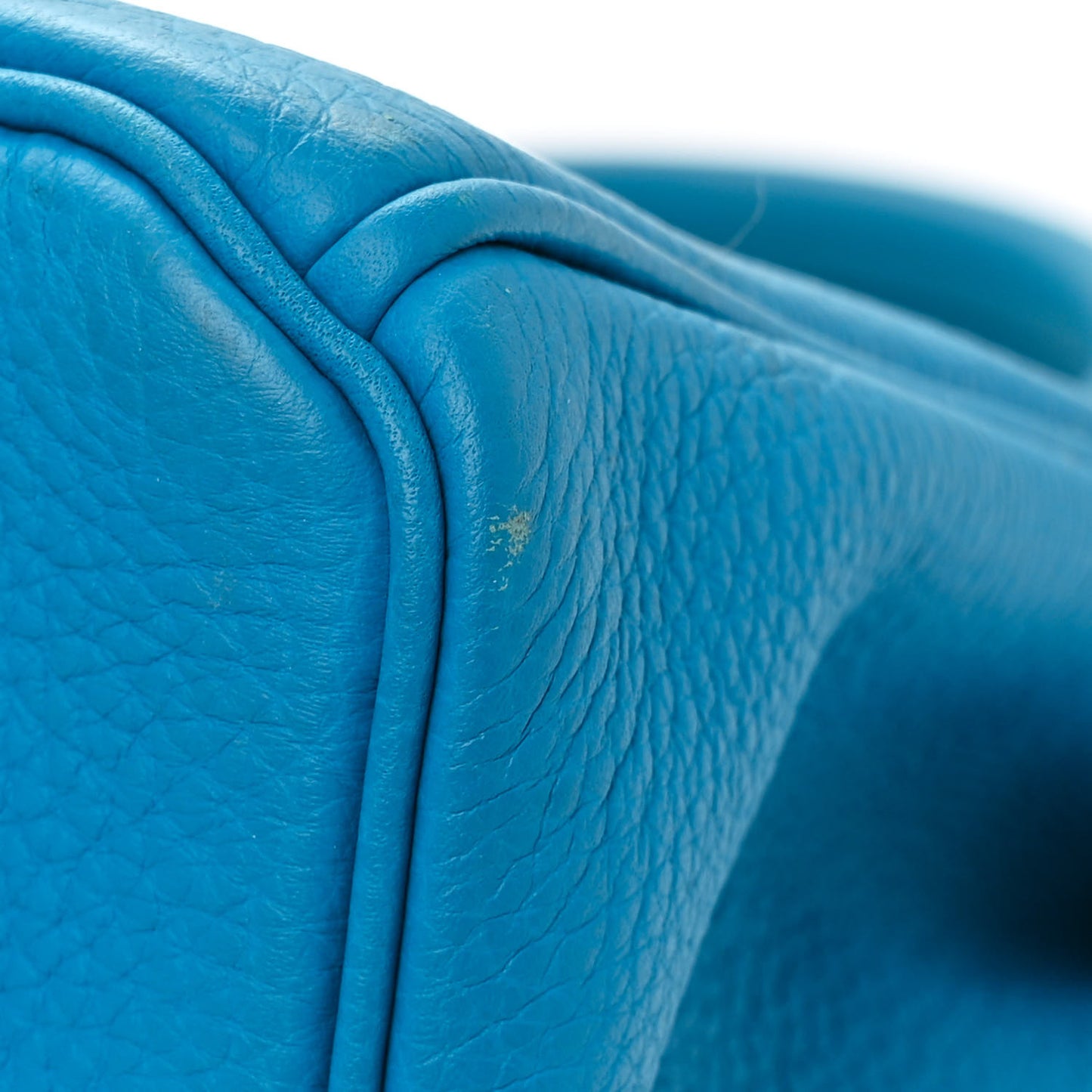 Togo Verso Birkin 30 Bleu Zanzibar Malachite