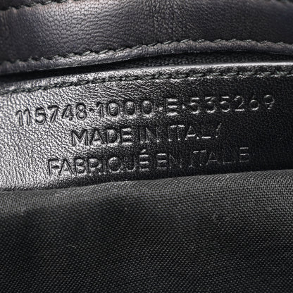 Balenciaga Ribbed Neoprene Classic Silver Hardware City Black 7 of 10