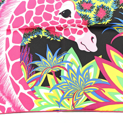 Hermes Silk The Three Graces Scarf 90 Chocolate Rose Vif 6 of 6