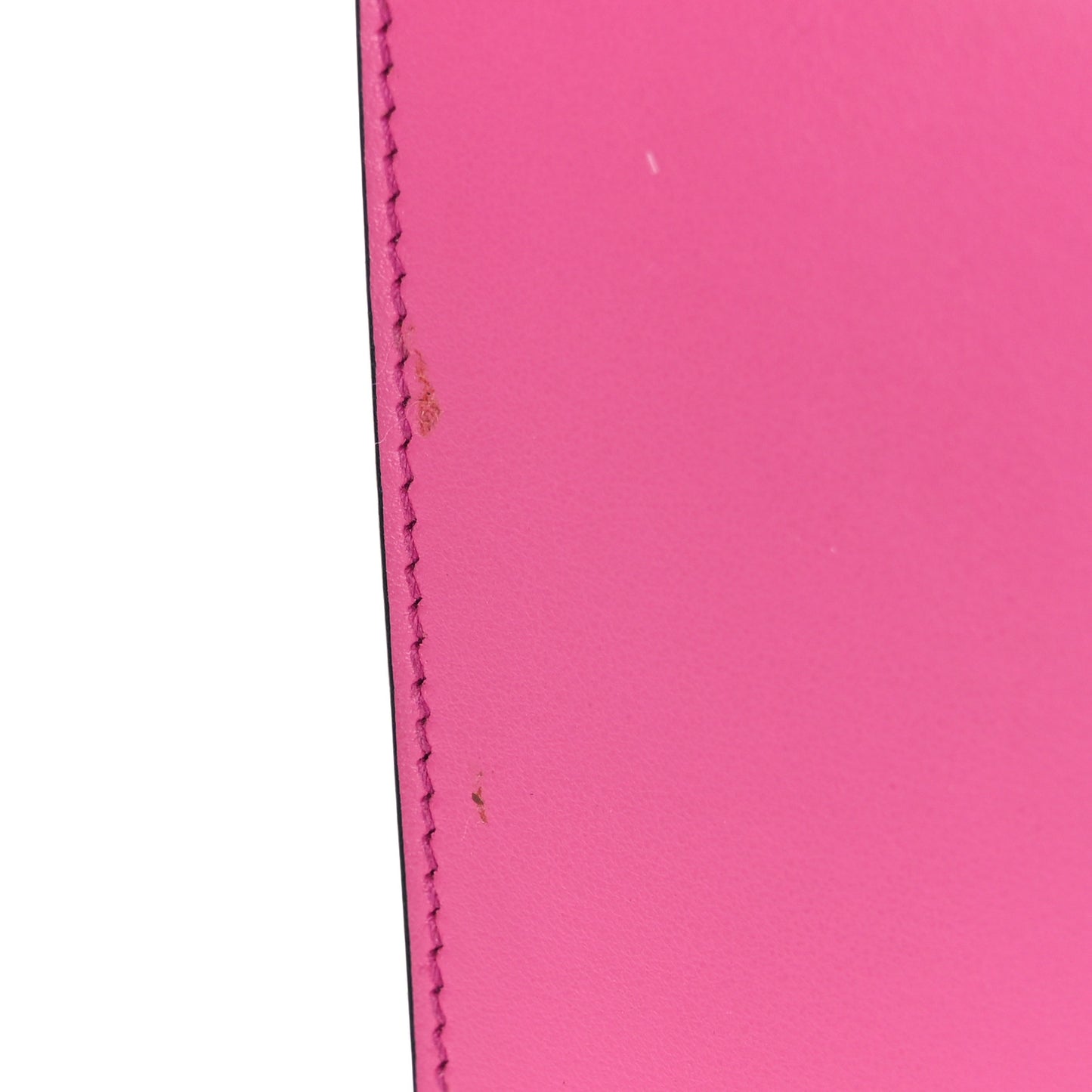 Saffiano City Calfskin Studded Small Elektra Shoulder Bag Fuxia