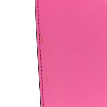 Prada Saffiano City Calfskin Studded Small Elektra Shoulder Bag Fuxia 9 of 10